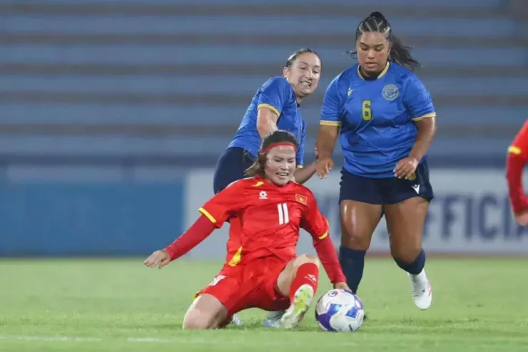 Ba trận vòng loại Asian Cup 2026, tuyển Việt Nam gặp những đối thủ Guam, UAE, Maldives không thu hoạch nhiều về chuyên môn. Ảnh: AFC