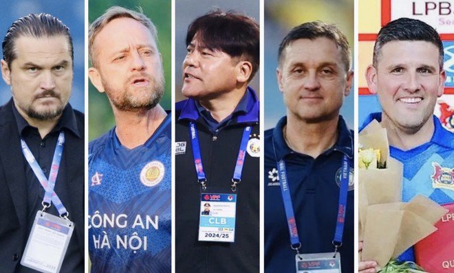 Ít nhất 5 HLV ngoại sẽ tranh tài tại V-League 2025/26