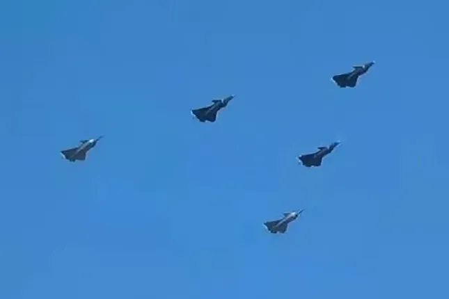 Đội hình bay J-20A của Trung Quốc xuất hiện trong những ngày gần đây.