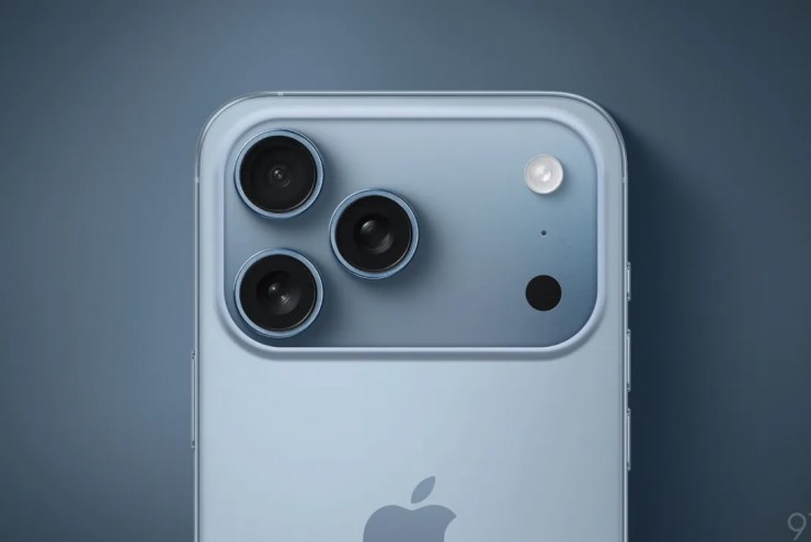 Ảnh render cực đẹp của bộ đôi iPhone 17 Pro lộ diện