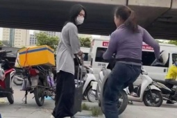 Phạt 2,5 triệu đồng người phụ nữ bán nước xua đuổi cô gái trẻ ở khu vực Bến xe Mỹ Đình