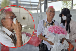 Lý Long Cơ khóc sụt sùi ngày đón vị hôn thê ra tù