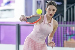 Hoa hậu Đỗ Thị Hà so tài pickleball, dàn mỹ nhân khoe sắc tại giải đấu tiền tỷ
