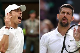 Trực tiếp tennis Alex De Minaur - Djokovic: Khó cản Nole (Wimbledon)