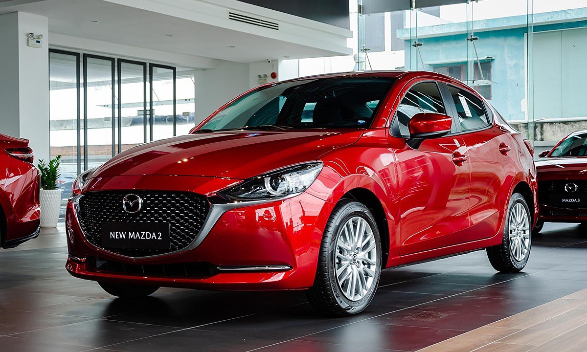 Mazda2 thu hút với diện mạo hiện đại và trẻ trung.