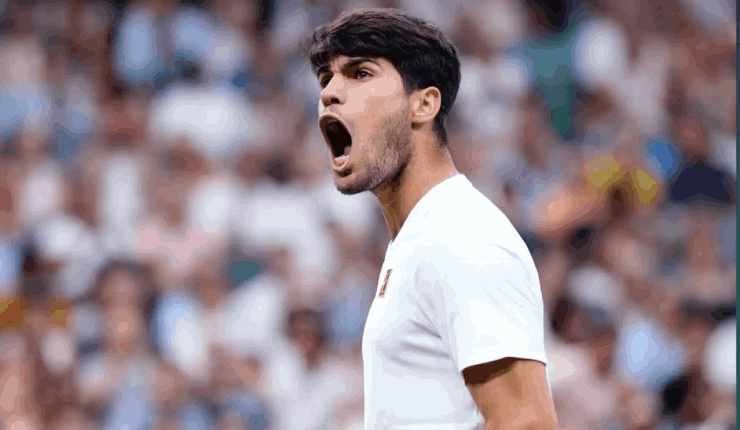 Alcaraz càng đánh càng cảm thấy vững vàng tại sự kiện tennis Wimbledon 2025