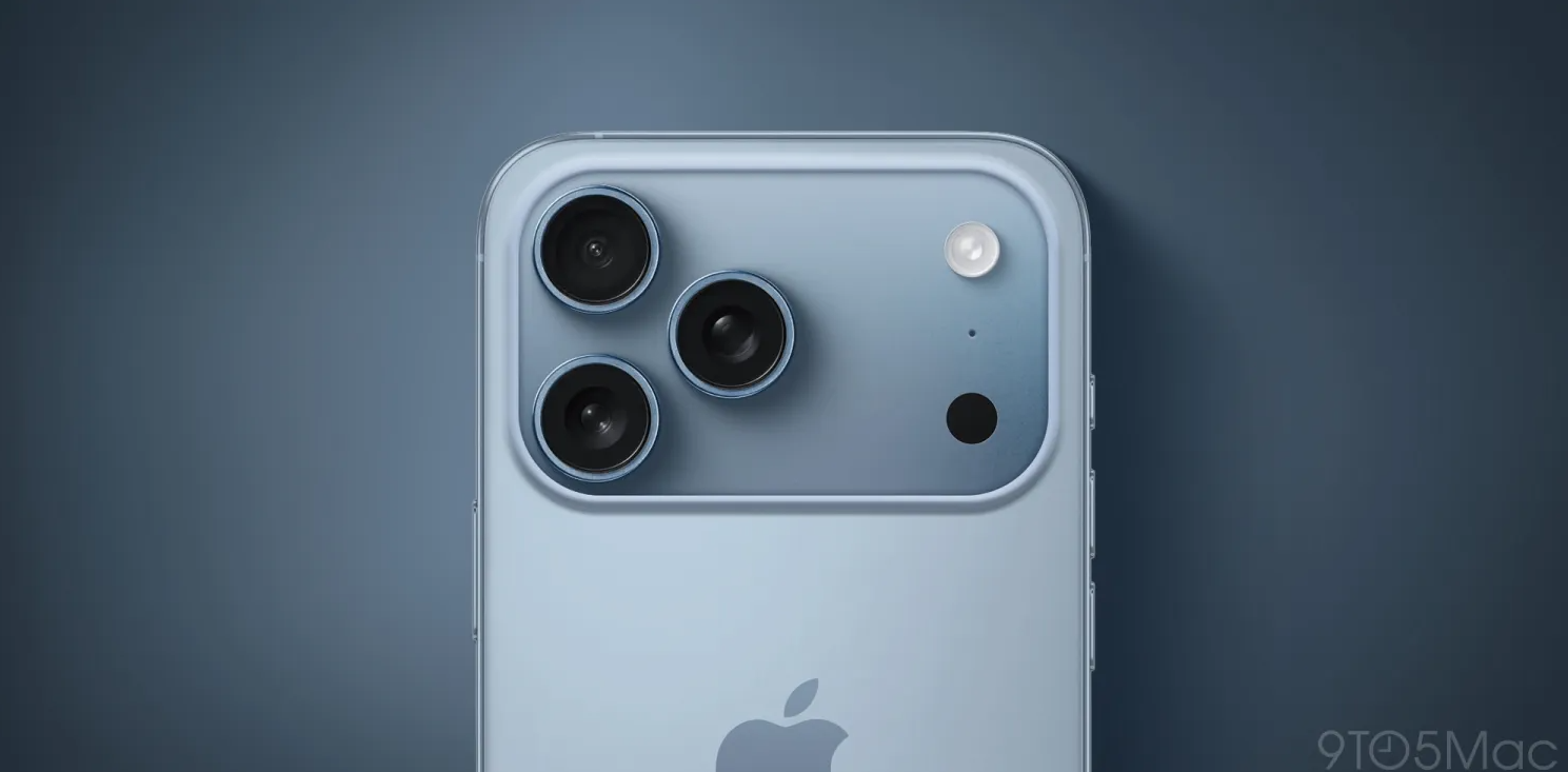 Ảnh concept iPhone 17 Pro.