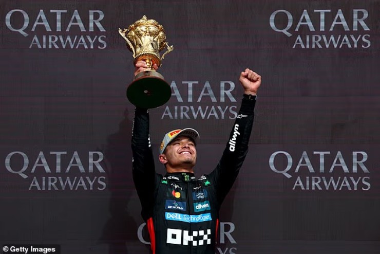 Lando Norris về nhất chặng thứ 2 liên tiếp
