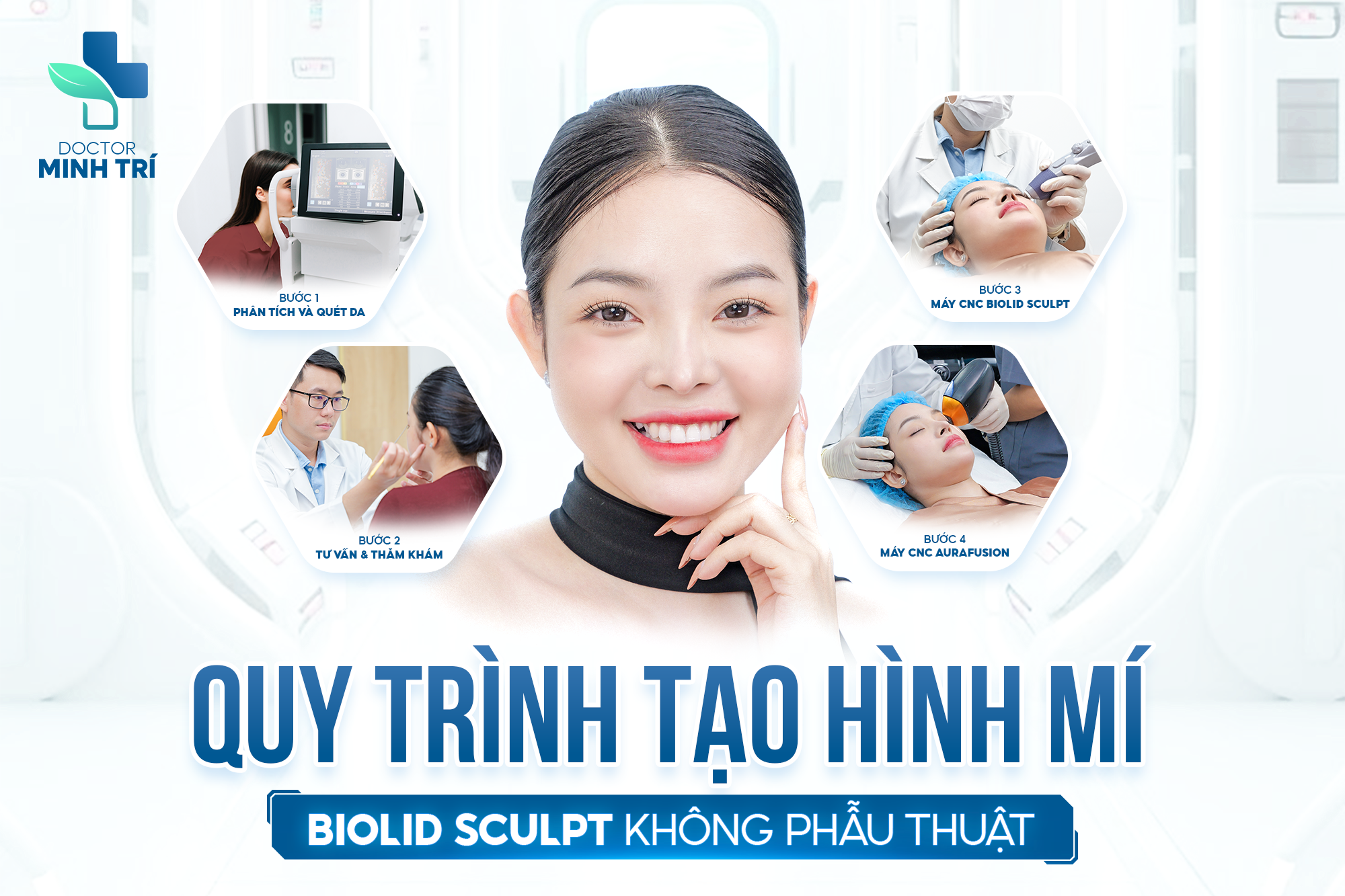 Trải nghiệm công nghệ BIOLID SCULPT với 4 bước chuyên sâu – an toàn – hiệu quả vượt trội