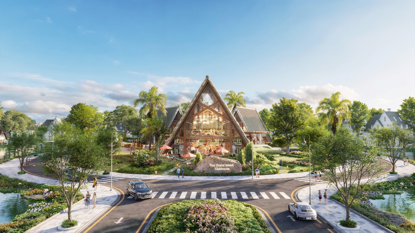 Wellness Clubhouse rộng 7500m2 sẽ có tại Đảo Châu Âu
