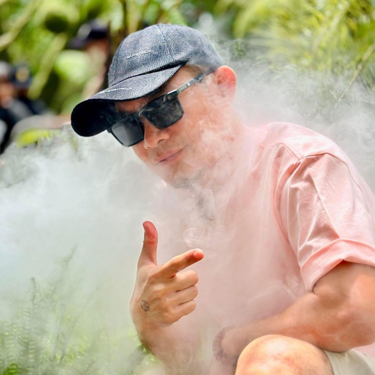 Bức ảnh cuối cùng của anh Đức Dũng đăng lên trang cá nhân. 