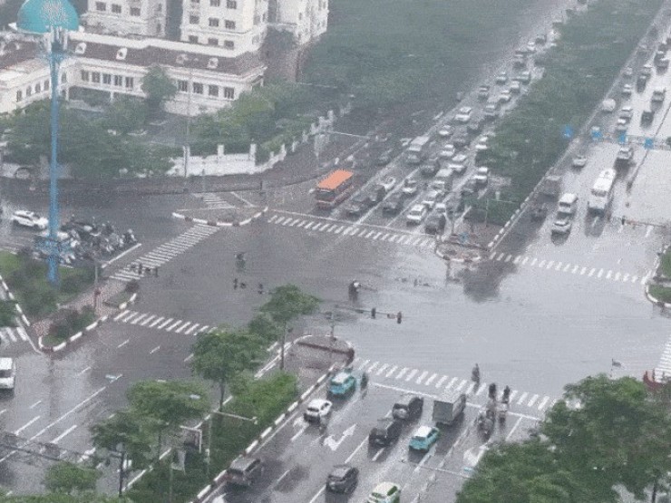 Hà Nội phân làn đường Võ Chí Công từ ngày 9/7