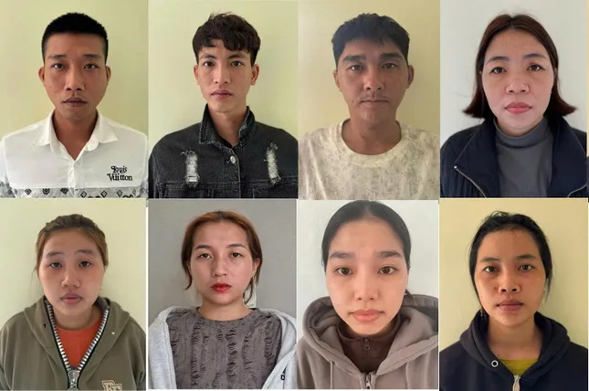 Nhóm đối tượng liên quan đến chuyên án đã bị bắt.