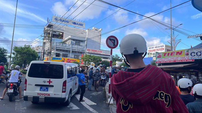 Hiện trường xảy ra vụ việc.