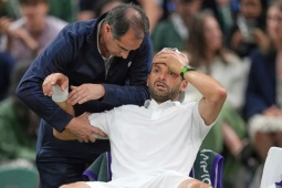 Dimitrov "dị ứng" giải lớn: 10 lần bỏ giữa chừng Grand Slam vì chấn thương