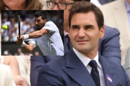 Djokovic chơi set tệ nhất sau 20 năm khi Federer dự khán ở Wimbledon