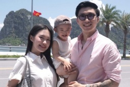 Thời trang đồng điệu style 'giàu ngầm' của Văn Hậu - Hải My khi đi biển