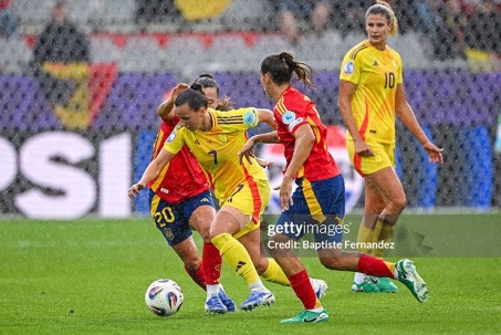 Video bóng đá ĐT nữ Tây Ban Nha - Bỉ: Điên rồ 8 bàn (EURO nữ)