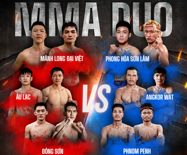Lần đầu tiên MMA LION Việt Nam sẽ tổ chức tới 3 trận 2 đấu 2 có võ sỹ quốc tế ở một sự kiện