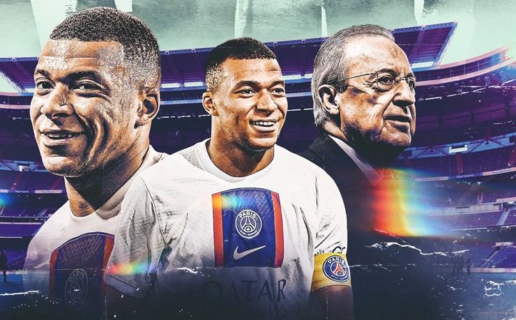 Mbappe sẽ là tâm điểm trận đấu giữa PSG và Real Madrid