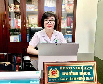 TS Lê Thị Hương Giang, Trưởng khoa Dinh dưỡng và Tiết chế, Bệnh viện 19-8.