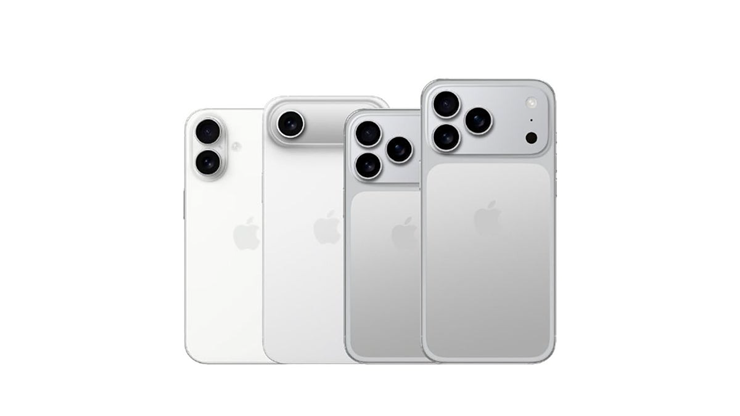 Hình ảnh render của dòng iPhone 17 với thiết kế mới lạ.