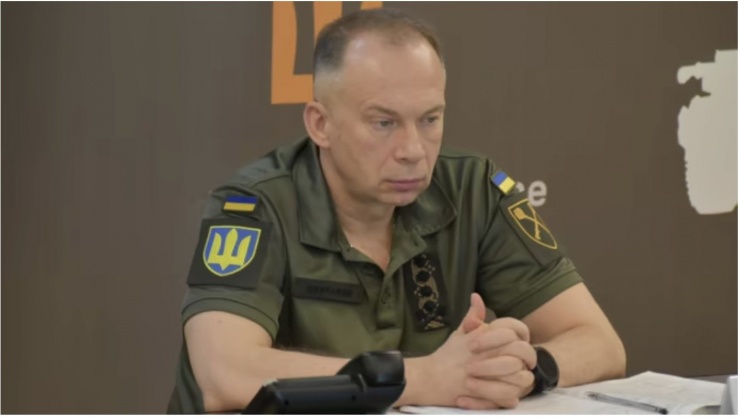 Tổng tư lệnh Ukraine Oleksandr Syrskyi. Ảnh: Facebook&nbsp;