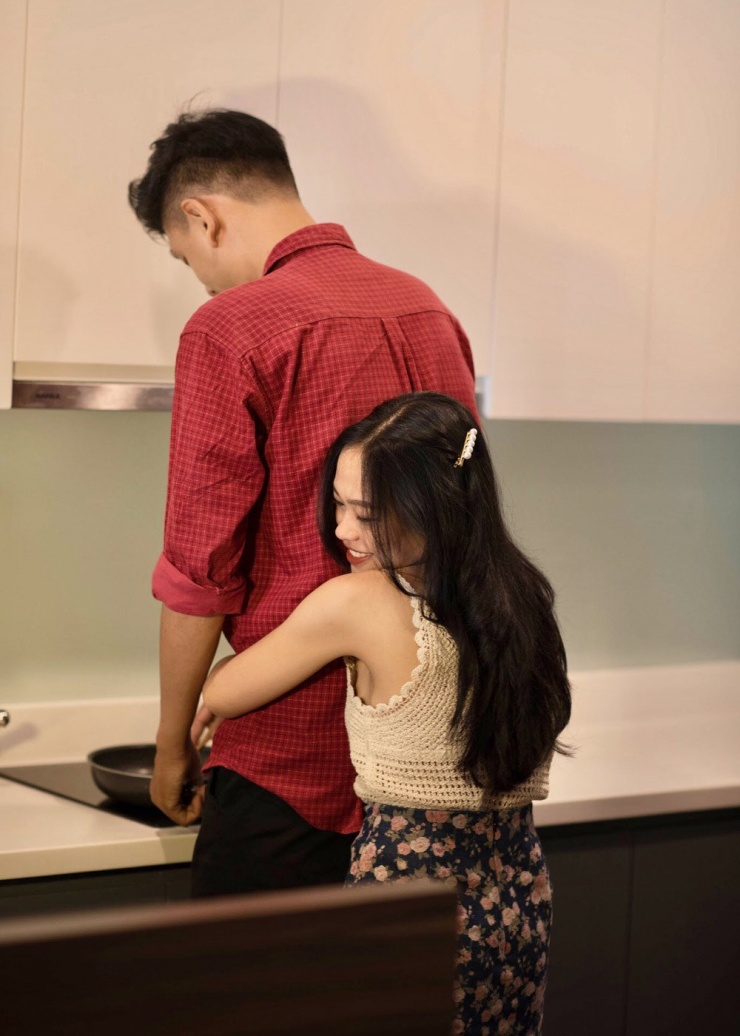 Mọi thứ trong nhà được sắp xếp khéo léo để phù hợp với cả hai