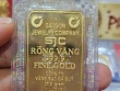 Giá vàng miếng SJC, vàng nhẫn đồng loạt giảm