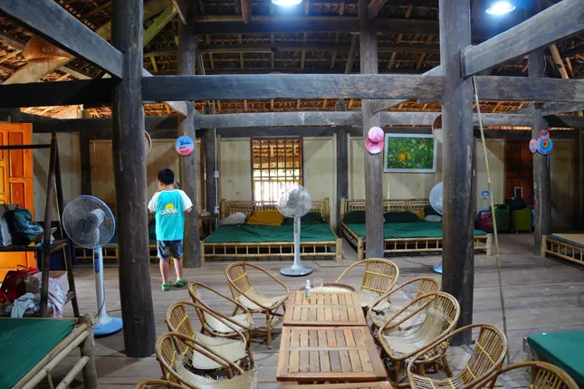 Cơ sở vật chất ở trại hè do fanpage Làng Háo Hức đăng tải.