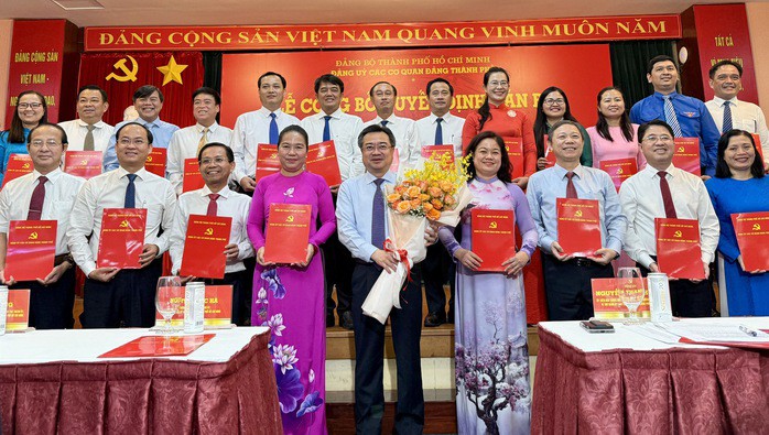 Lãnh đạo Đảng ủy các cơ quan Đảng TP HCM