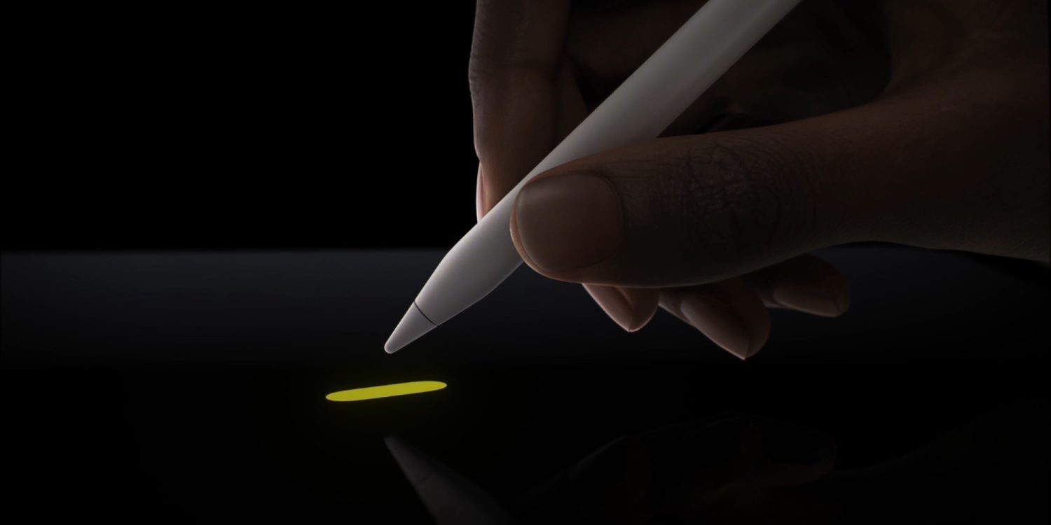 Bút stylus mới của Apple có thể vẽ trên hầu hết mọi bề mặt, hoặc thậm chí ngay trên không gian phía trên bề mặt đó.