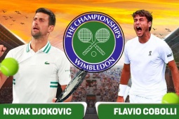 Trực tiếp tennis Cobolli - Djokovic: Cơ hội lớn dành cho "Nole" (Wimbledon)