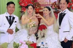 Chị gái lấy chồng, em trai cưới vợ cùng ngày, đám cưới nhiều điều thú vị