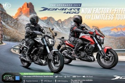 Bajaj Dominar 250 2025 trình làng, naked-bike giá rẻ chỉ 58 triệu đồng