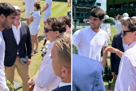 Alcaraz phá kỷ lục tại Wimbledon, bị "Người nhện" thách đấu thể thao