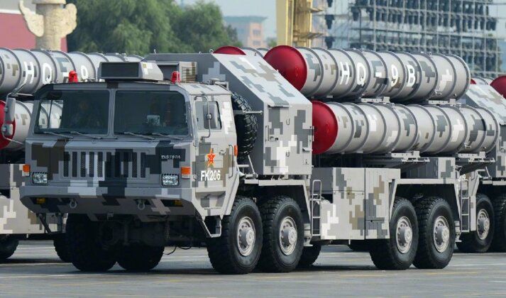 Iran được cho là muốn tăng cườngnăng lực phòng không bằng hệ thống phòng không HQ-9B do Trung Quốc sản xuất. Ảnh: CGTN.