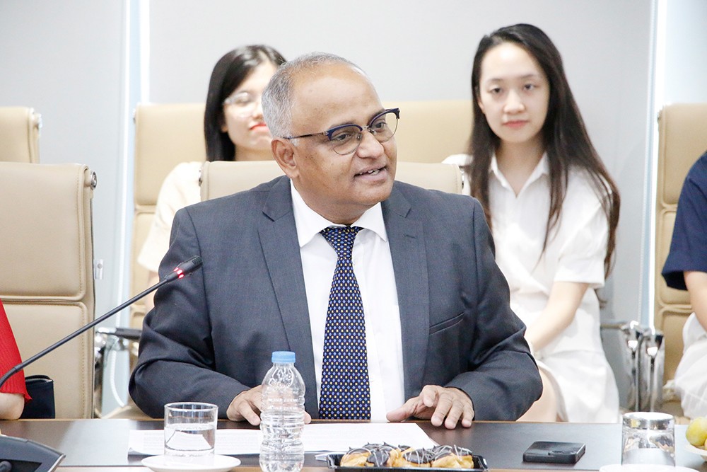 Ông Shantanu Chakraborty – Giám đốc Quốc gia của ADB tại Việt Nam cho biết rất vui mừng khi thấy ABBANK đã thể hiện cam kết mạnh mẽ trong việc thúc đẩy tài chính bền vững