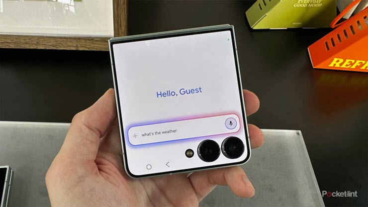 Z Flip7 đang sử dụng AI Gemini của Google.