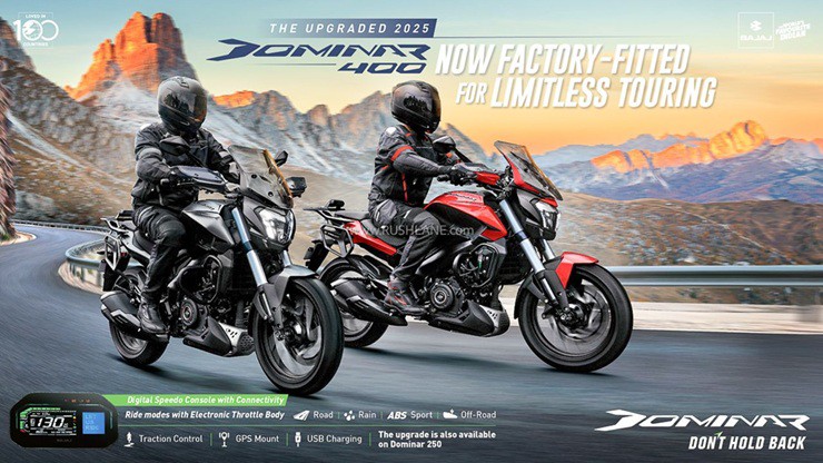 Bajaj Dominar 250 2025 trình làng, naked-bike giá rẻ chỉ 58 triệu đồng