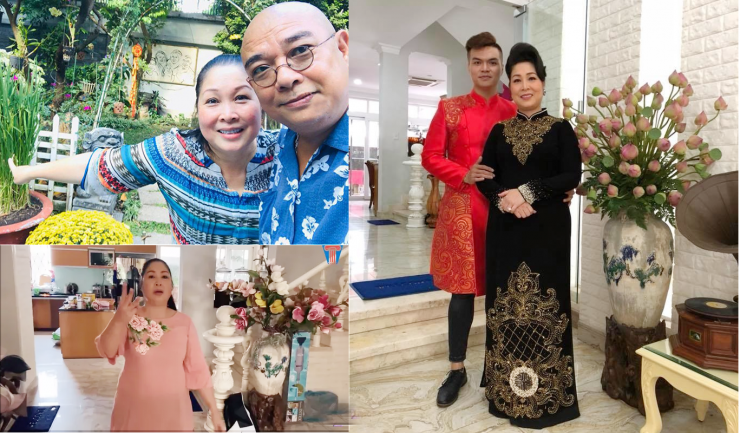 Nhà của NSND Hồng Vân ở TP.HCM.