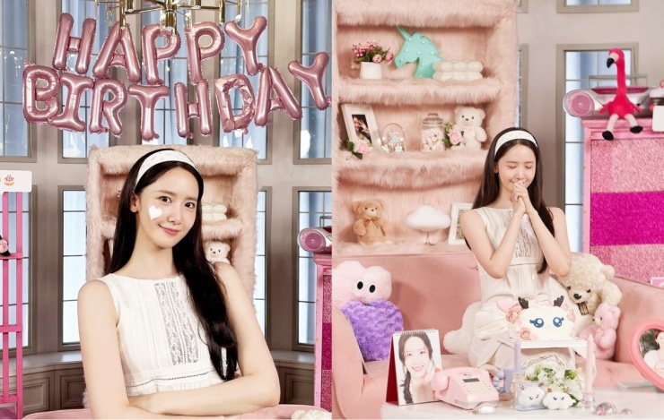 Người đẹp tại tiệc sinh nhật hôm 30/5. Trên trang cá nhân, Yoona tri ân khán giả luôn yêu thương, ủng hộ cô nhiều năm. Ảnh: Instagram Limyoona_official