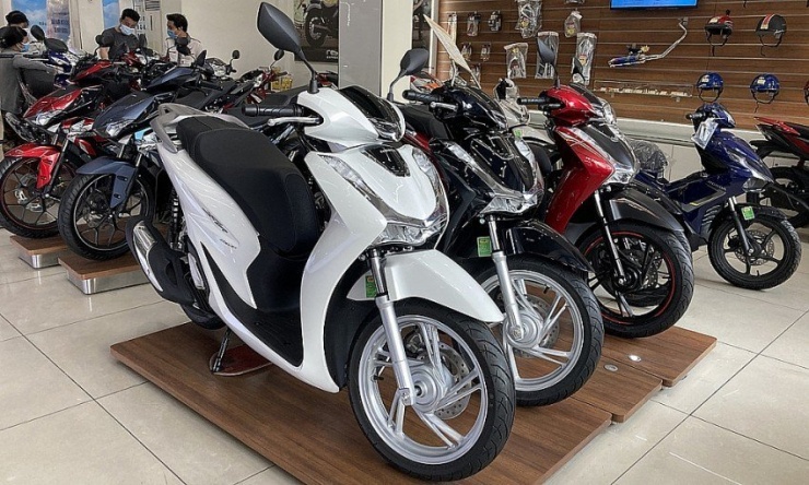 Xe ga Honda SH.