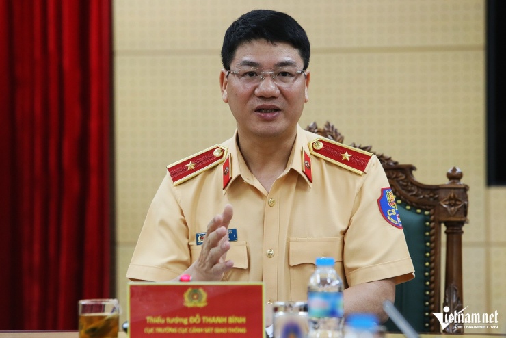 Thiếu tướng Đỗ Thanh Bình - Cục trưởng Cục CSGT. Ảnh: Đình Hiếu