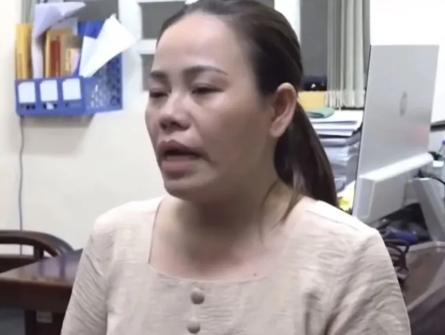 Bị can Nguyễn Thị Hồng Bích