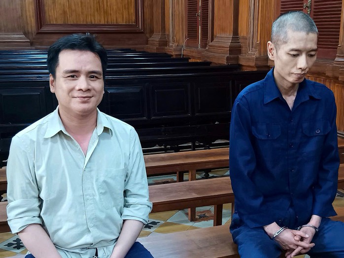 Hai bị cáo tại toà
