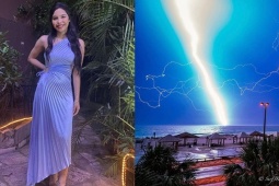 Tạo dáng chụp ảnh trên bờ biển, người phụ nữ bị sét đánh tử vong
