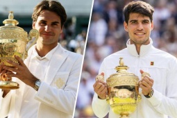 Nóng nhất thể thao sáng 10/7: Alcaraz có hay hơn Federer trên sân cỏ?