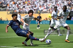 Bóng đá - Thư hùng PSG - Real Madrid: Asencio - Rudiger hóa gã hề, &quot;Kền kền trắng&quot; choáng váng