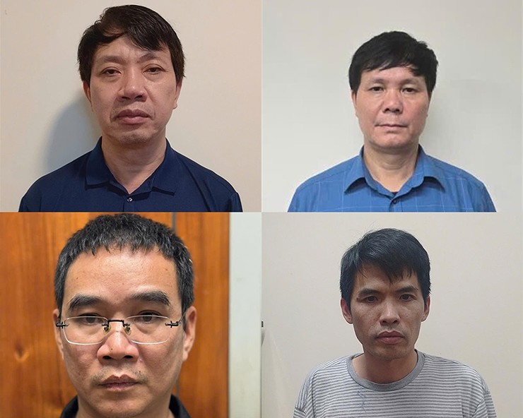 4 lãnh đạo tỉnh Thanh Hóa bị bắt tạm giam phục vụ điều tra - Ảnh Bộ Công an